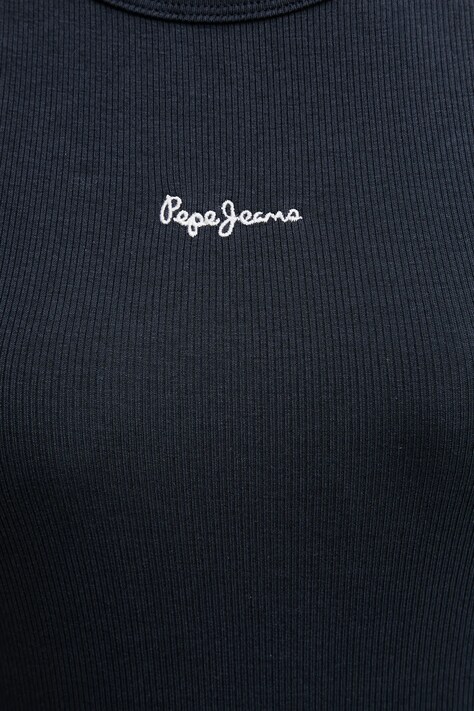 Топ Pepe Jeans MARIAN — SS25-TSD0U9, темно-синій — фото 5