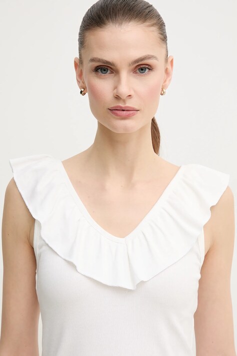 Топ Pepe Jeans MILLIE — SS25-TSD0UF, бежевий — фото 4