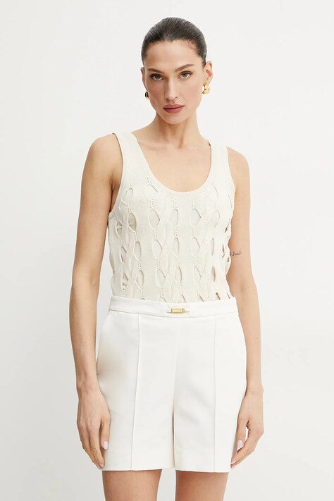 Top Pinko dámske, béžová farba, 105192 A2LW