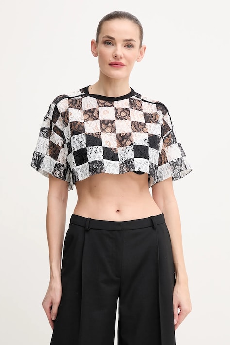 Pinko camicetta donna colore nero 105294 A2MF
