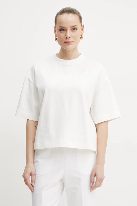 Μπλουζάκι Weekend Max Mara χρώμα: μπεζ, 2515941021600