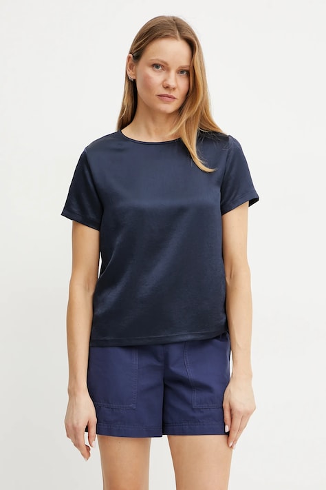 Μπλουζάκι Weekend Max Mara χρώμα: ναυτικό μπλε, 2515941051600