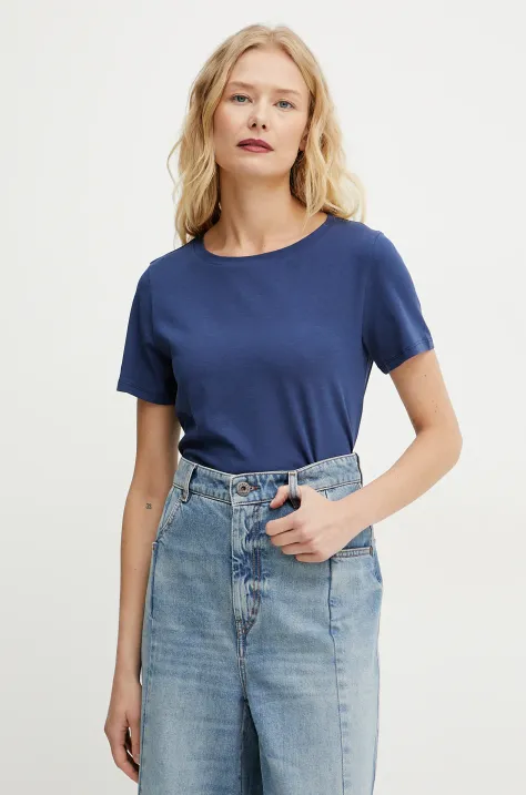 Tričko Weekend Max Mara tmavomodrá barva, 2515971022600