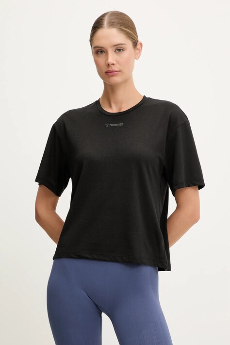 Hummel top de antrenament culoarea negru, 228065
