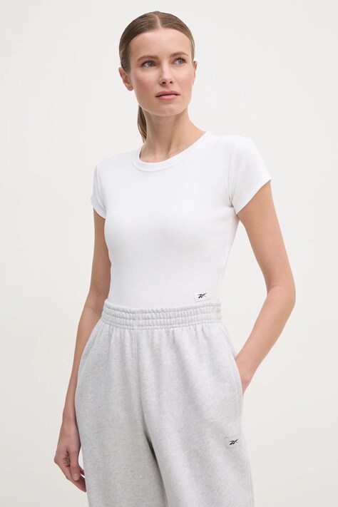 Reebok Classic tricou femei, culoarea alb, 100214199
