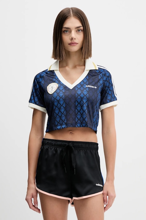 Футболка adidas Originals Retro жіноча колір чорний KA4379