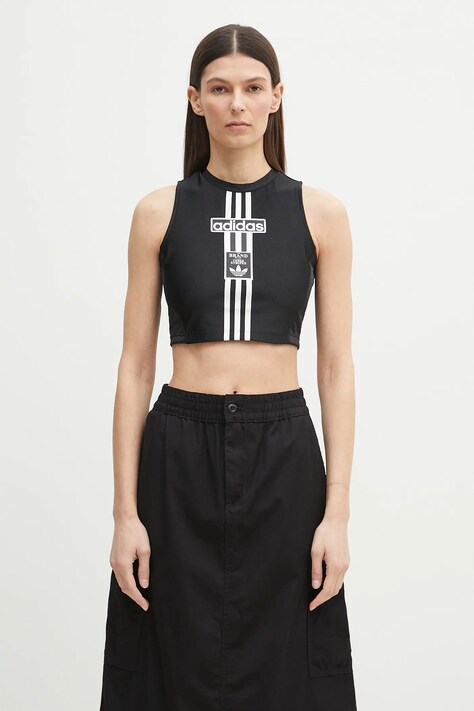 Топ adidas Originals Tank Top цвет чёрный JD0102