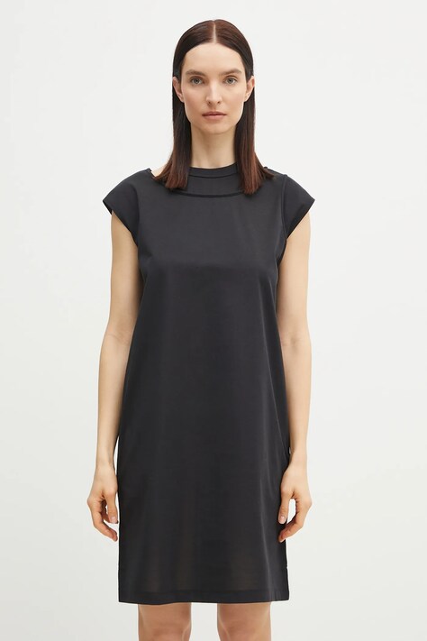 Y-3 rochie Tee Dress culoarea negru, mini, dreaptă, JD1480