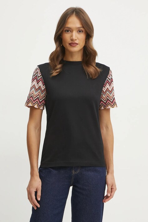 Футболка Missoni женская цвет чёрный DS25SL01.BJ00N7