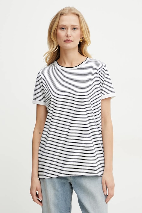 BOSS tricou femei, culoarea alb, 50454484