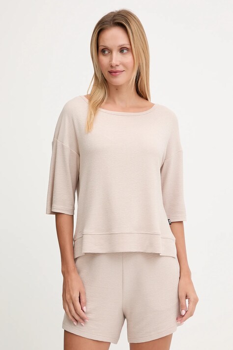 BOSS tricou lounge culoarea roz, 50540029