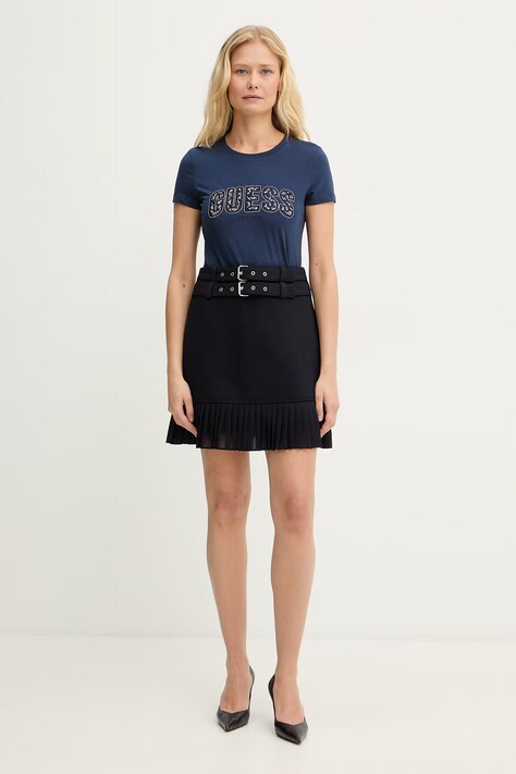Футболка Guess — SS25-TSD1DA, темно-синій — фото 2