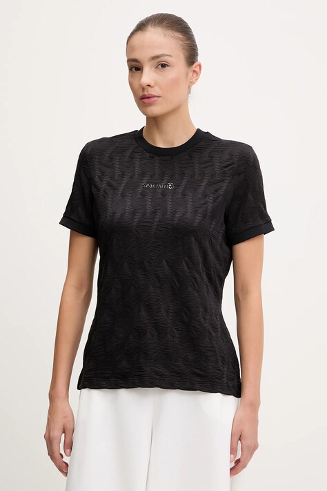 Sportalm tricou culoarea negru, 250168