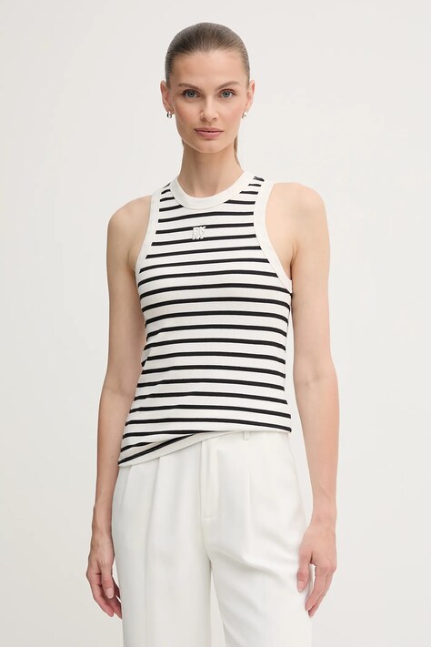 Dkny top kolor biały DJ5T1413