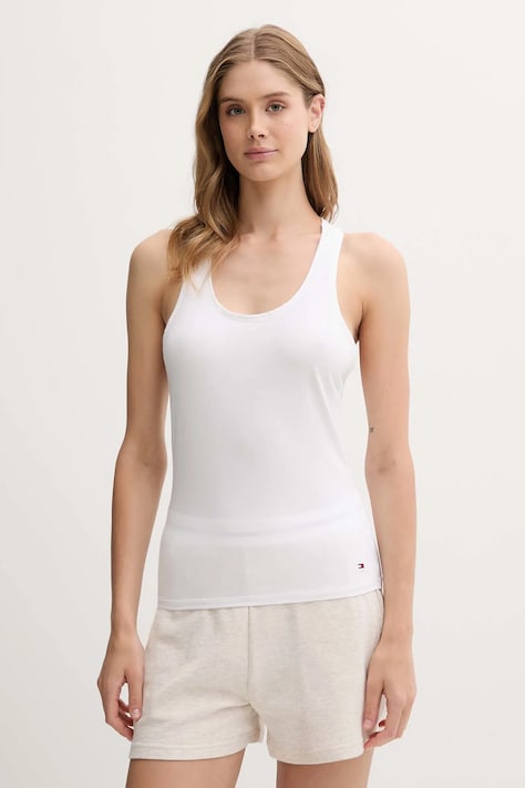 Top Tommy Hilfiger 2-pack šedá barva, UW0UW05748