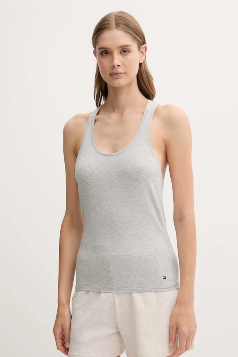 Tommy Hilfiger top 2-pack kolor szary UW0UW05748