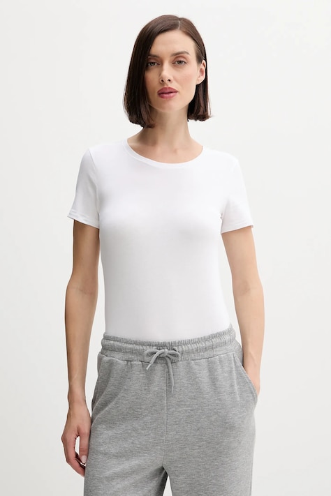 Tommy Hilfiger tricou 2-pack culoarea alb, UW0UW05974