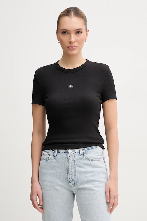 Футболка Calvin Klein Jeans женская цвет чёрный J20J225245