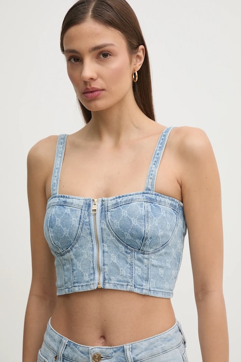 Top iz jeansa Gaudi ženski, 511BD46001