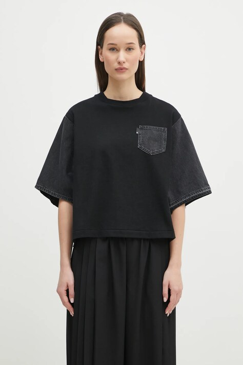Undercover cotton t-shirt T-Shirt women’s black color UP1E1811