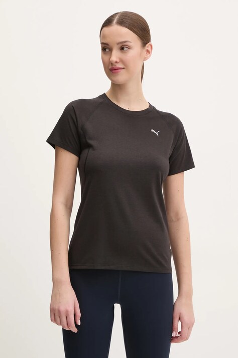 Puma tricou de alergare Run Velocity culoarea negru, 526580