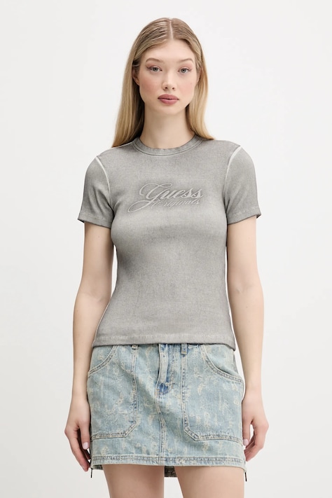 Футболка Guess Originals цвет серый W5GP59 KCTT1