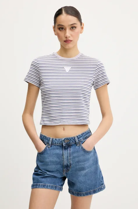 Guess Originals t-shirt damski kolor różowy W5GI57 J1314