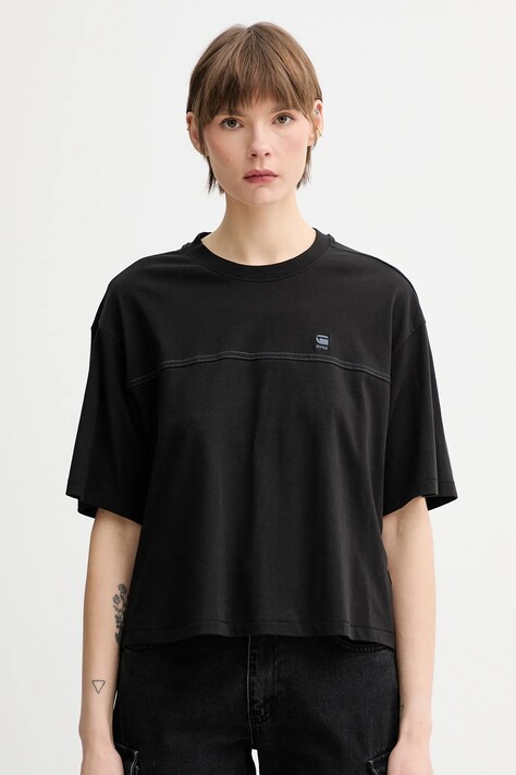 G-Star tricou din bumbac culoarea negru, D26134-336