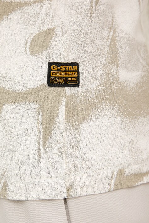 Бавовняна футболка G-Star — SS25-TSD1S7, зелений — фото 5
