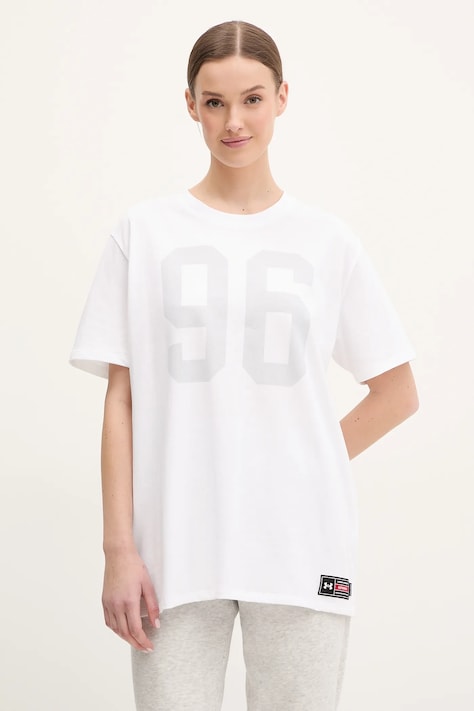 Μπλουζάκι Under Armour χρώμα: άσπρο, 1389751