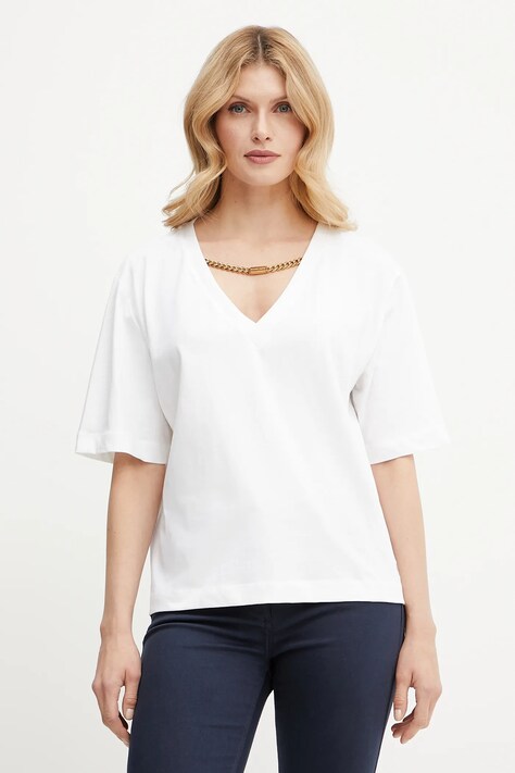 Бавовняна футболка Marciano Guess CHRISSY колір білий 5GGI03 6298A