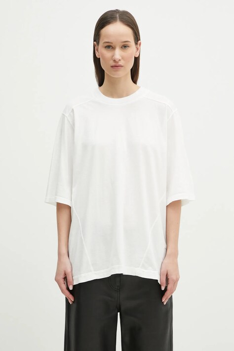 Rick Owens cotton t-shirt Walrus T women’s white color DS01E3201.RN
