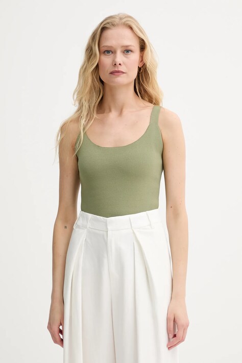 Karl Lagerfeld top culoarea verde, A2W18017