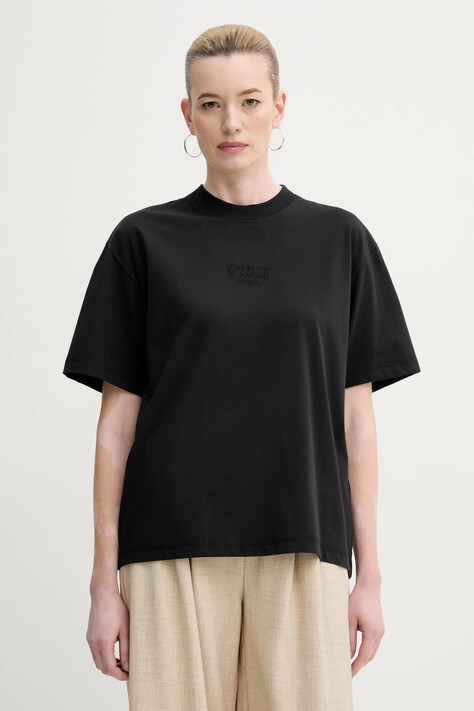 Tričko ISABELLE BLANCHE dámske, čierna farba, IS25SS-T053-T013