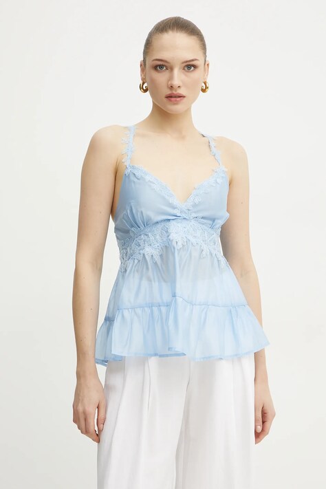 Блузка Ermanno Scervino жіноча однотонна 56TL025ES3