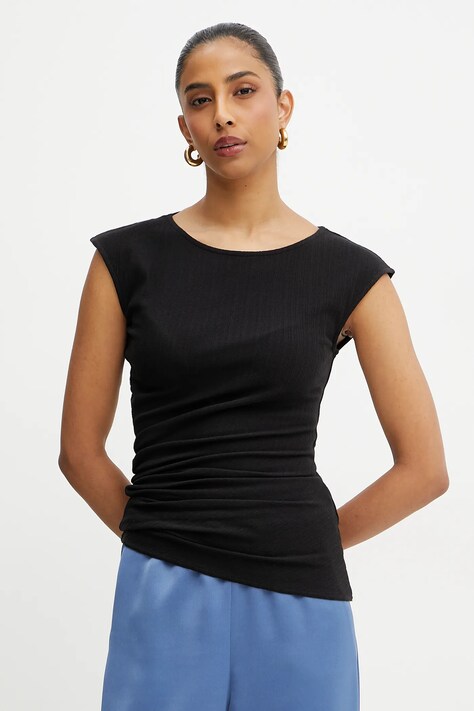 Top MAX&Co. χρώμα: μαύρο, 2516941063200