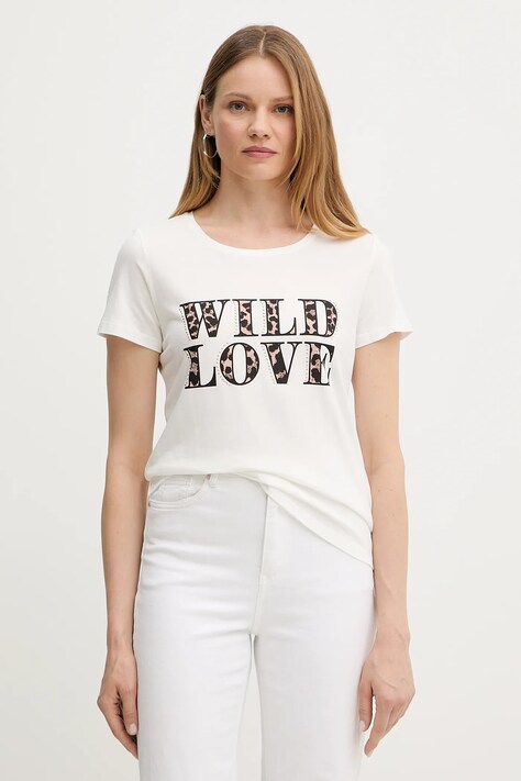 Morgan t-shirt DMILIE fehér, DMILIE