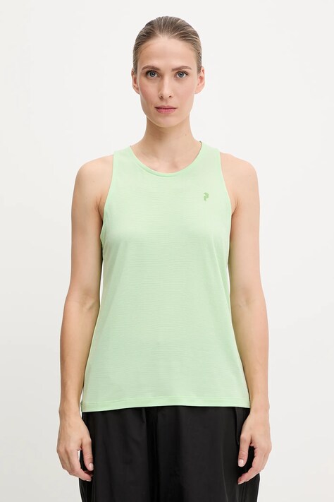 Peak Performance top sportowy kolor zielony G79365