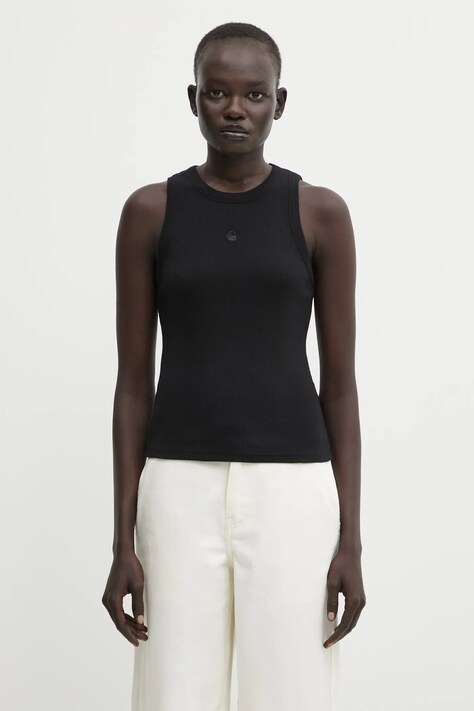 Carhartt WIP top Philips A-Shirt culoarea negru, I034624