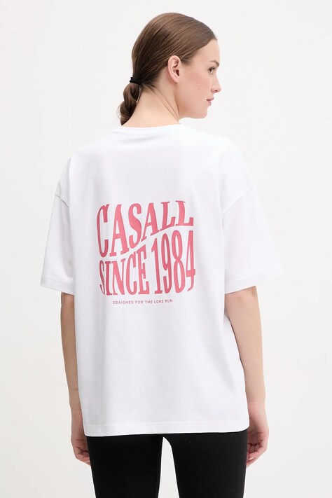 Casall tricou femei, culoarea alb, 25010
