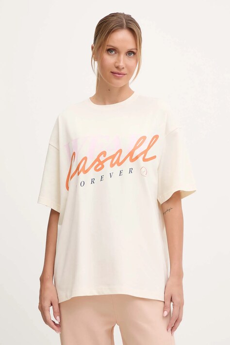 Casall t-shirt donna colore bianco 25010