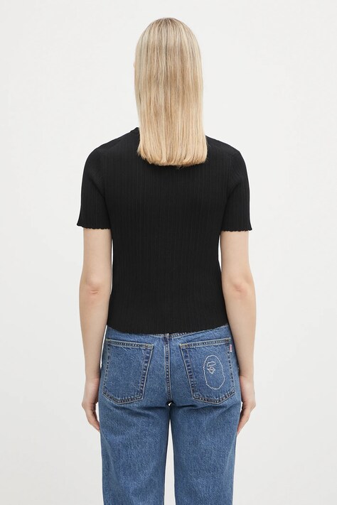 Πουλόβερ Kenzo χρώμα: μαύρο, FF52PU4983CW.99J