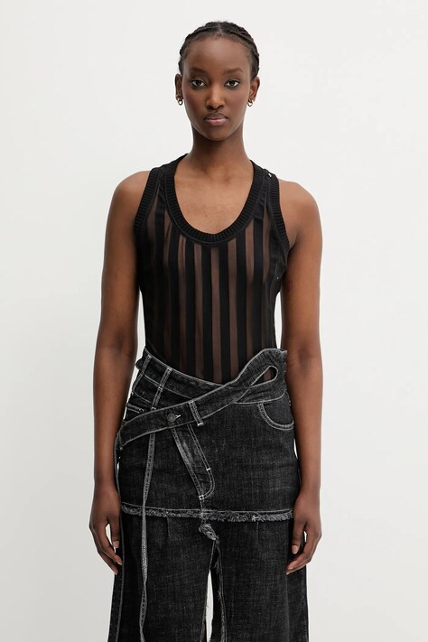 Боди Sportmax Edam в черно 2512941052600
