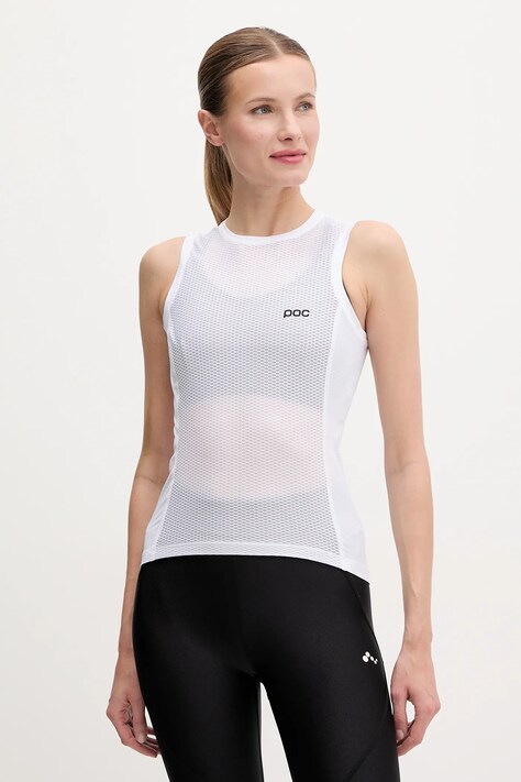 POC top de ciclism Essential culoarea alb, 53308