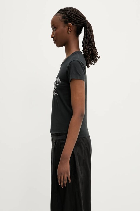 Бавовняна футболка MM6 Maison Margiela — фото 2