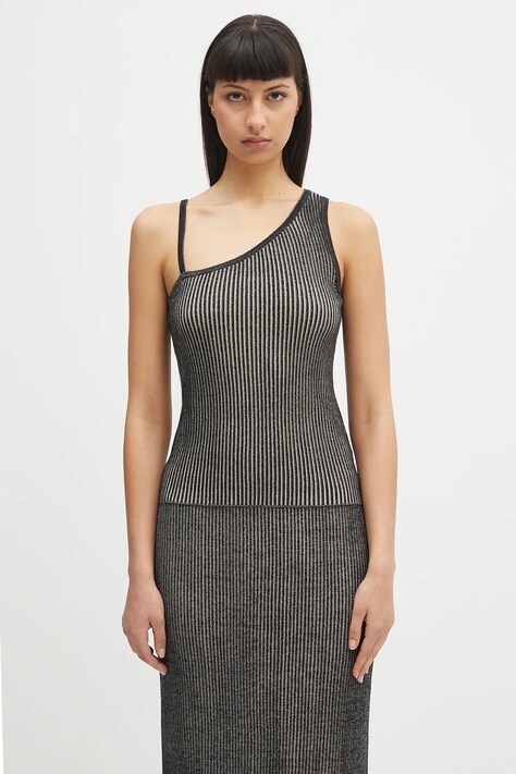 Samsoe Samsoe top Sacheryl black color F25100060
