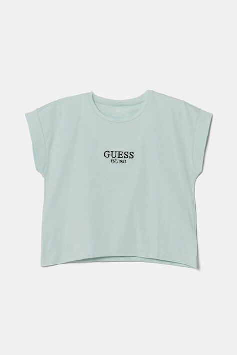 Guess gyerek póló türkiz, J4BI34 J1314