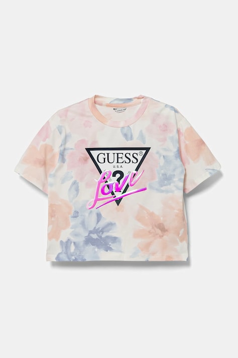 Детска тениска Guess в синьо J5RI05 K6YW4