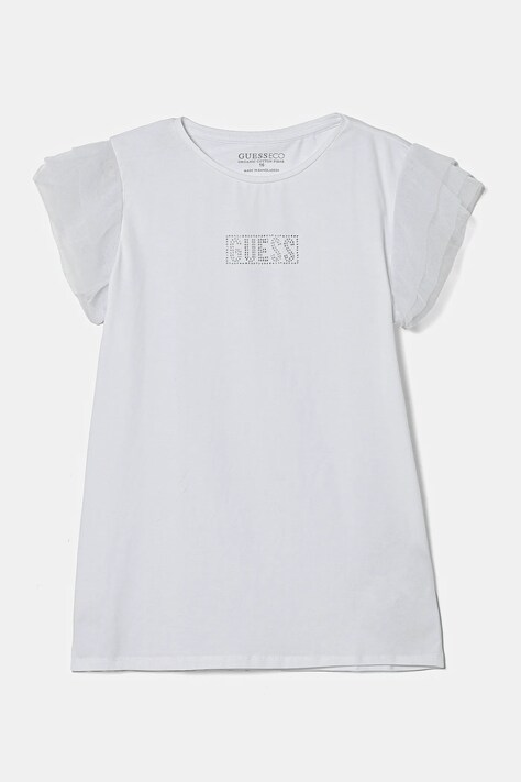 Guess tricou copii culoarea alb, J5RI17 K6YW4