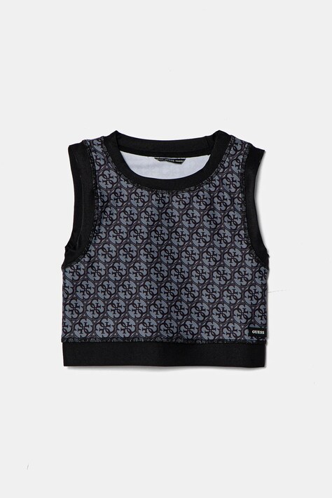 Guess top copii culoarea gri, J5RI43 MC01P
